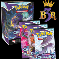 Sword & Shield - Chilling Reign At-Home Prerelease Build & Battle Box + 3 Boosters